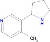 4-Methyl-3-(pyrrolidin-2-yl)pyridine