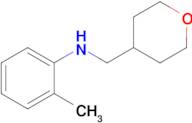 2-Methyl-N-((tetrahydro-2h-pyran-4-yl)methyl)aniline