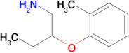 2-(O-tolyloxy)butan-1-amine