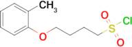 4-(O-tolyloxy)butane-1-sulfonyl chloride