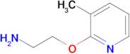 2-((3-Methylpyridin-2-yl)oxy)ethan-1-amine