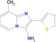 8-Methyl-2-(thiophen-2-yl)imidazo[1,2-a]pyridin-3-amine