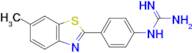 1-(4-(6-Methylbenzo[d]thiazol-2-yl)phenyl)guanidine