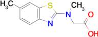 n-Methyl-N-(6-methylbenzo[d]thiazol-2-yl)glycine