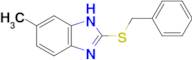 2-(Benzylthio)-6-methyl-1h-benzo[d]imidazole