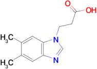 3-(5,6-Dimethyl-1h-benzo[d]imidazol-1-yl)propanoic acid