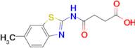 4-((6-Methylbenzo[d]thiazol-2-yl)amino)-4-oxobutanoic acid