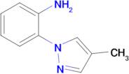 2-(4-Methyl-1h-pyrazol-1-yl)aniline