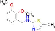 n-(2,3-Dimethoxybenzyl)-5-methylthiazol-2-amine