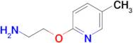 2-((5-Methylpyridin-2-yl)oxy)ethan-1-amine