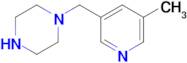 1-((5-Methylpyridin-3-yl)methyl)piperazine