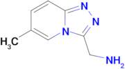 (6-Methyl-[1,2,4]triazolo[4,3-a]pyridin-3-yl)methanamine