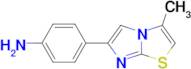 4-(3-Methylimidazo[2,1-b]thiazol-6-yl)aniline