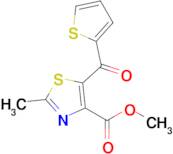 Methyl 2-methyl-5-(thiophene-2-carbonyl)thiazole-4-carboxylate