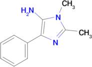 1,2-Dimethyl-4-phenyl-1h-imidazol-5-amine