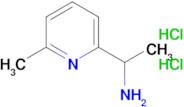 1-(6-Methylpyridin-2-yl)ethan-1-amine dihydrochloride