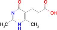 3-(2,6-dimethyl-4-oxo-1,4-dihydropyrimidin-5-yl)propanoic acid