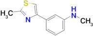 n-Methyl-3-(2-methylthiazol-4-yl)aniline