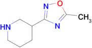 5-Methyl-3-(piperidin-3-yl)-1,2,4-oxadiazole