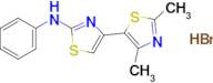 2',4'-Dimethyl-N-phenyl-[4,5'-bithiazol]-2-amine hydrobromide