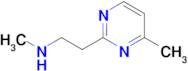 n-Methyl-2-(4-methylpyrimidin-2-yl)ethan-1-amine