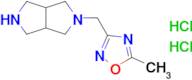 3-((Hexahydropyrrolo[3,4-c]pyrrol-2(1h)-yl)methyl)-5-methyl-1,2,4-oxadiazole dihydrochloride
