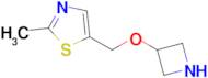 5-((Azetidin-3-yloxy)methyl)-2-methylthiazole