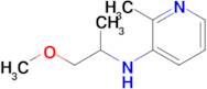 n-(1-Methoxypropan-2-yl)-2-methylpyridin-3-amine