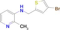 n-((4-Bromothiophen-2-yl)methyl)-2-methylpyridin-3-amine