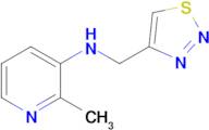 n-((1,2,3-Thiadiazol-4-yl)methyl)-2-methylpyridin-3-amine