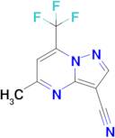 5-Methyl-7-(trifluoromethyl)pyrazolo[1,5-a]pyrimidine-3-carbonitrile