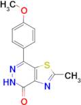 7-(4-methoxyphenyl)-2-methyl-4H,5H-[1,3]thiazolo[4,5-d]pyridazin-4-one