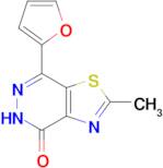 7-(furan-2-yl)-2-methyl-4H,5H-[1,3]thiazolo[4,5-d]pyridazin-4-one