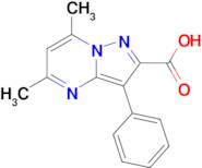 5,7-Dimethyl-3-phenylpyrazolo[1,5-a]pyrimidine-2-carboxylic acid