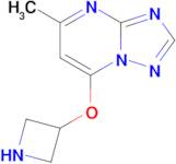 7-(Azetidin-3-yloxy)-5-methyl-[1,2,4]triazolo[1,5-a]pyrimidine