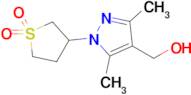 3-(4-(Hydroxymethyl)-3,5-dimethyl-1h-pyrazol-1-yl)tetrahydrothiophene 1,1-dioxide