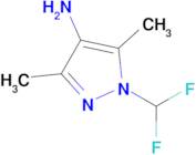 1-(Difluoromethyl)-3,5-dimethyl-1h-pyrazol-4-amine