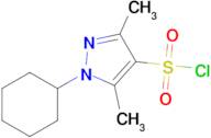 1-Cyclohexyl-3,5-dimethyl-1h-pyrazole-4-sulfonyl chloride