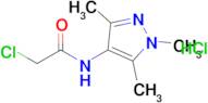 2-Chloro-N-(1,3,5-trimethyl-1h-pyrazol-4-yl)acetamide hydrochloride