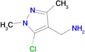 (5-Chloro-1,3-dimethyl-1h-pyrazol-4-yl)methanamine