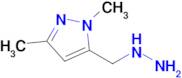 5-(Hydrazinylmethyl)-1,3-dimethyl-1h-pyrazole