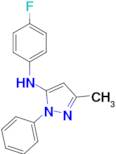 n-(4-Fluorophenyl)-3-methyl-1-phenyl-1h-pyrazol-5-amine