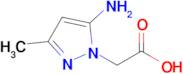 2-(5-Amino-3-methyl-1h-pyrazol-1-yl)acetic acid