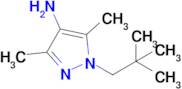 3,5-Dimethyl-1-neopentyl-1h-pyrazol-4-amine