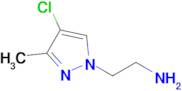 2-(4-Chloro-3-methyl-1h-pyrazol-1-yl)ethan-1-amine