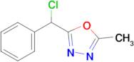 2-(Chloro(phenyl)methyl)-5-methyl-1,3,4-oxadiazole
