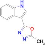 2-(1h-Indol-3-yl)-5-methyl-1,3,4-oxadiazole