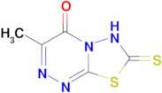 3-Methyl-7-thioxo-6,7-dihydro-4h-[1,3,4]thiadiazolo[2,3-c][1,2,4]triazin-4-one