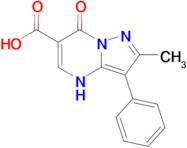 2-Methyl-7-oxo-3-phenyl-4,7-dihydropyrazolo[1,5-a]pyrimidine-6-carboxylic acid