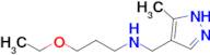 (3-ethoxypropyl)[(5-methyl-1H-pyrazol-4-yl)methyl]amine